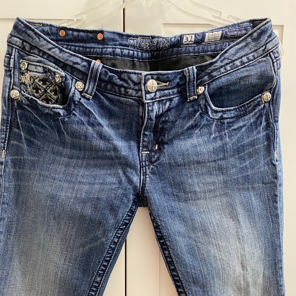 Miss Me skinny jeans 31/32